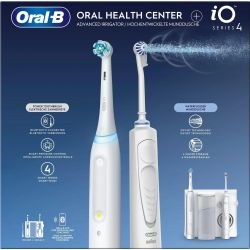 Oral-B iO Series 4 Oral Health Center weiß + OxyJet (841068)
