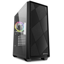 VS8 RGB Black Gehäuse schwarz mit Sichtfenster (4044951039081)