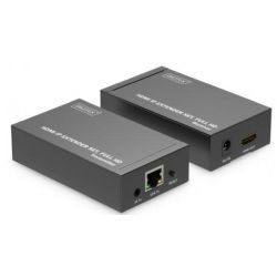 DIGITUS HDMI IP Extender Set HDMI 120m Full HD     schwarz (DS-55517)