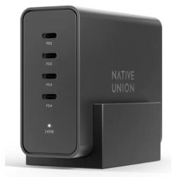 Fast Desktop Charger PD 140W schwarz (FAST-PD140-BLK-EU)