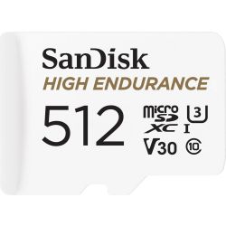 High Endurance microSDXC 512GB Speicherkarte (SDSQQNR-512G-GN6IA)