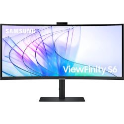 Samsung ViewFinity S6 S65VC Monitor curved schwarz (LS34C652VAUXEN)
