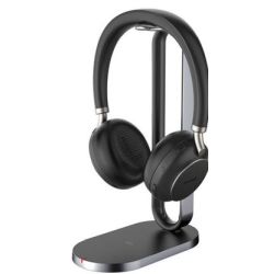 BH76 UC Bluetooth Headset schwarz mit Ladeständer (1208630)