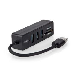 USB-Hub | USB-A Stecker | 3x USB A Buchse | 5-Port por (CCGB61250BK01)