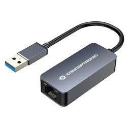 CONCEPTRONIC Adapter USB3.0-> RJ45 10/100/1000/2500    0.15m (ABBY12G)