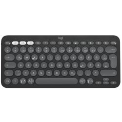 K380s Pebble Keys 2 Wireless Tastatur schwarz/grau (920-011795)