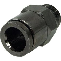 Steckanschluss G1/4 zu 10mm schwarz vernickelt (66111)