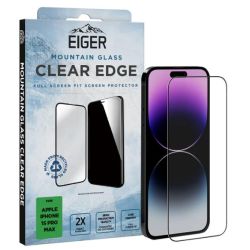 Mountain Glass Clear Edge für Apple iPhone 15 Pro Max (EGSP00909)