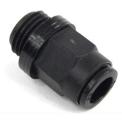 Steckanschluss G1/4 zu 8mm Kunststoff schwarz (66097)