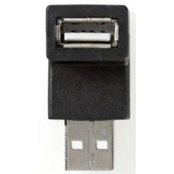 USB-A Adapter | USB 2.0 | USB-A Stecker | USB-A Buchse | (CCGB60930BK)