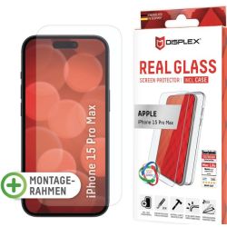 DISPLEX Real Glass + Case iPhone 15 Pro Max (01849)