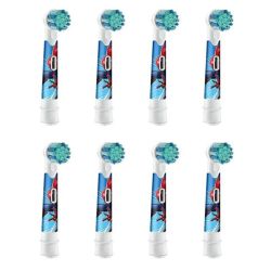 Oral-B Kids Spiderman Kinder-Ersatzbürste 8er-Pack (4210201435914)