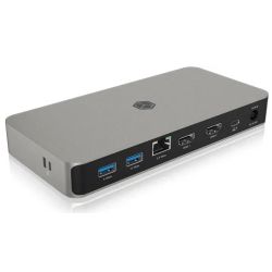 Icy Box IB-DK2880-C41 USB4 Dockingstation dunkelgrau (61029)