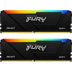 FURY Beast RGB 16GB DDR4-3733 Speichermodul Kit (KF437C19BB2AK2/16)