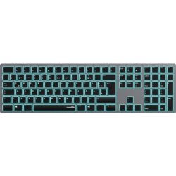 Levia Wireless Office Keyboard grau (SL-640100-GY)