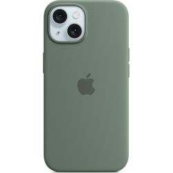 Silikon Case mit MagSafe zypresse für iPhone 15 (MT0X3ZM/A)