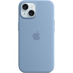 Silikon Case mit MagSafe winterblau für iPhone 15 (MT0Y3ZM/A)
