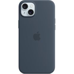 Silikon Case mit MagSafe sturmblau für iPhone 15 Plus (MT123ZM/A)