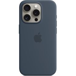 Silikon Case mit MagSafe sturmblau für iPhone 15 Pro (MT1D3ZM/A)