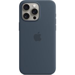 Silikon Case mit MagSafe sturmblau für iPhone 15 Pro Max (MT1P3ZM/A)