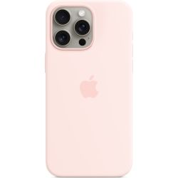 Silikon Case mit MagSafe hellrosa für iPhone 15 Pro Max (MT1U3ZM/A)