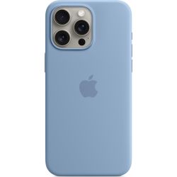 Silikon Case mit MagSafe winterblau für iPhone 15 Pro Max (MT1Y3ZM/A)
