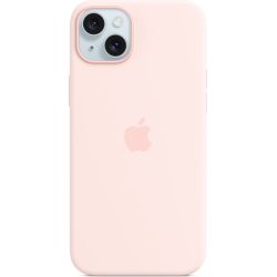 Silikon Case mit MagSafe hellrosa für iPhone 15 Plus (MT143ZM/A)