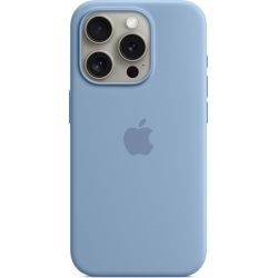 Silikon Case mit MagSafe winterblau für iPhone 15 Pro (MT1L3ZM/A)