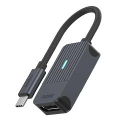 Rapoo USB-C Adapter, USB-C auf DisplayPort grau (11407)