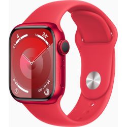 Watch Series 9 41mm Smartwatch Aluminium (product)red (MRXH3QF/A)