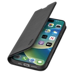 SBS Book Wallet Lite iPhone 15 schwarz (TEBKLITEIP1561K)