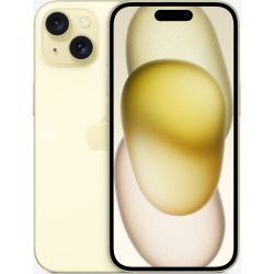 iPhone 15 128GB Mobiltelefon gelb (MTP23ZD/A)