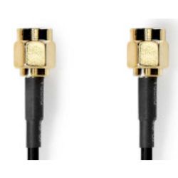 Antennenkabel | SMA-Stecker | SMA-Stecker | Vergoldet  (CSGL02000BK20)