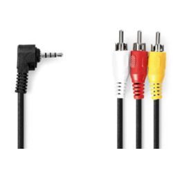 Audio-Video-Kabel | 3.5 mm Stecker | 3x Cinch-Stecker  (CVGL22400BK20)