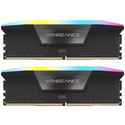 Corsair Vengeance RGB 64GB DDR5-5600 Speichermodul Kit (CMH64GX5M2B5600C40)