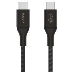 BoostCharge Kabel USB-C zu USB-C 240W 1m schwarz (CAB015BT1MBK)