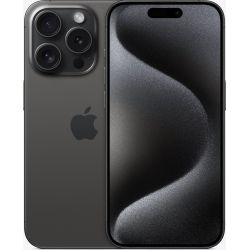 iPhone 15 Pro 256GB Mobiltelefon titan schwarz (MTV13ZD/A)
