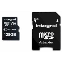 Security R100/W60 microSDXC 128GB Speicherkarte (INMSDX128G10-SEC)