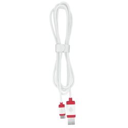 Tastaturkabel USB-C zu USB-A 1.5m weiß/rot (JA-0600-0)