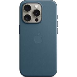Feingewebe Case mit MagSafe pazifikblau für iPhone 15 Pro (MT4Q3ZM/A)