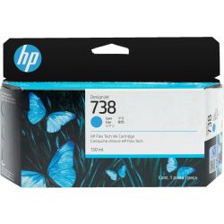 Hewlett Packard (HP) 738 Tintenpatrone cyan (498N5A)
