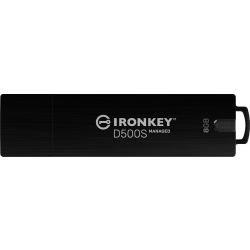 IronKey D500S Managed 8GB USB-Stick schwarz (IKD500SM/8GB)