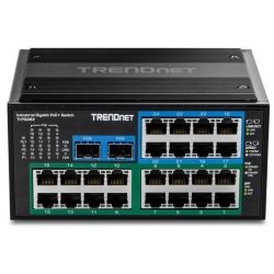 TI Hardened Industrial Railmount Gigabit Switch (TI-PG262)