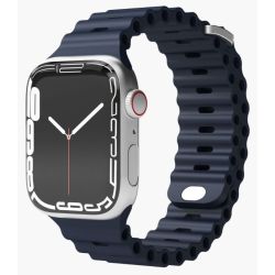 Vonmählen Oceanarmband für Apple Watch 42/44/45/49 mm, bl (AWS00084)