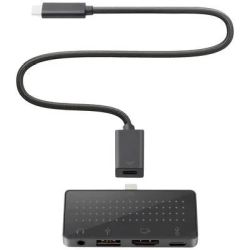 Twelve South StayGo Mini kompakter USB-C Hub, schwarz (12-2039)