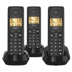 Pure 100 Trio DECT Schnurlostelefon schwarz (L36852-H3105-R111)