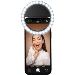 Cellularline Universal Selfie Lichtring (SELFIERINGPOCKETK)