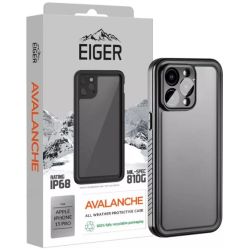 Avalanche Case schwarz/transparent für Apple iPhone 15 Pro (EGCA00476)