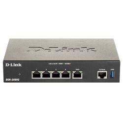 D-Link WLAN Router AC VPN Security 3xLAN 2xWAN 50IPSec T (DSR-250V2/E)