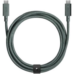 Native Union Belt USB-C auf USB-C Kabel 2.4m 240W,  (BELT-PRO2-GRN-NP)